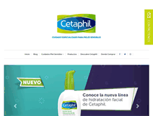 Tablet Screenshot of cetaphil.com.co