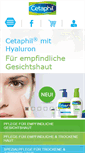 Mobile Screenshot of cetaphil.de
