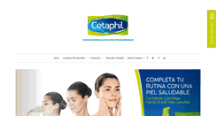 Desktop Screenshot of cetaphil.cl
